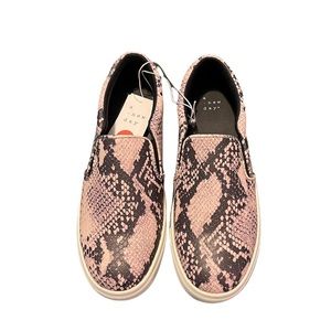 Snakeskin Slip-on Shoes Size 7.5 NWT